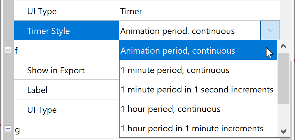 timer style